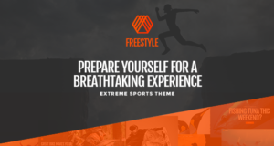 Freestyle – Ein WordPress Vorlage für Extremsportarten