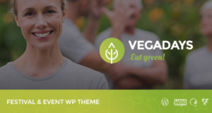 VegaDays – Vegetarisches Essen Festival & Event WordPress Template