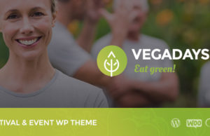 VegaDays – Vegetarisches Essen Festival & Event WordPress Template
