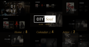 CitySoul Musik WordPress Template – Nachtclub Party Bars Lounge