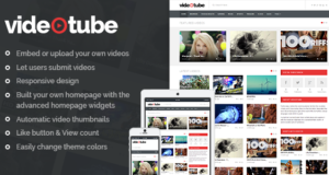 VideoTube – Ein Responsive Video WordPress Layout