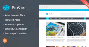 ProStore – Modernes Magazin WordPress Layout