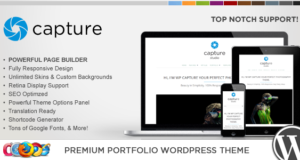 WP Capture Responsive Mehrzweck WordPress Template