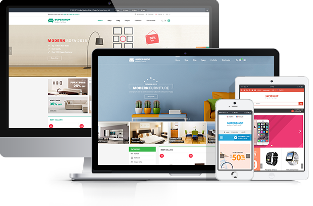 SW Supershop - Vollständig reagierend
