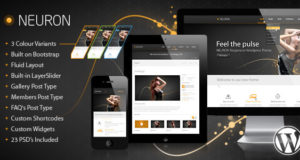 Neuron Responsives WordPress Layout