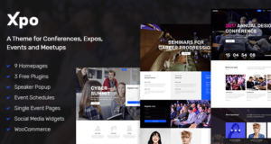 Xpo – Ein Thema für Konferenzen, Messen, Events und Meetups