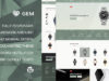Gem - Luxus eCommerce Responsive WordPress Layout