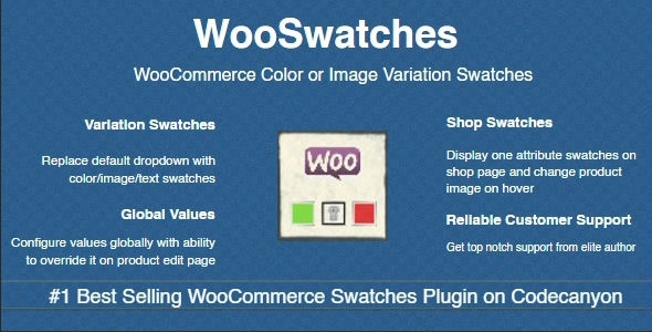 WooSwatches - Woocommerce Farb- oder Bildvariations-Farbfelder
