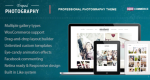 Stativ – Professionelles WordPress-Fotografie-Thema