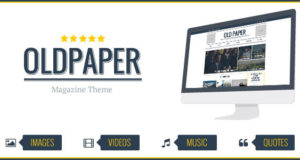OldPaper – Ultimatives Magazin & Blog Layout