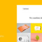 Kalzium - minimalistisches Portfolio & Blogging Layout Kalzium - minimalistisches Portfolio & Blogging Layout