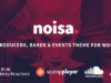 Noisa - Musik Produzenten, Bands & Events Template für WordPress