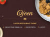 Ojeen - Layers Restaurant WordPress Template