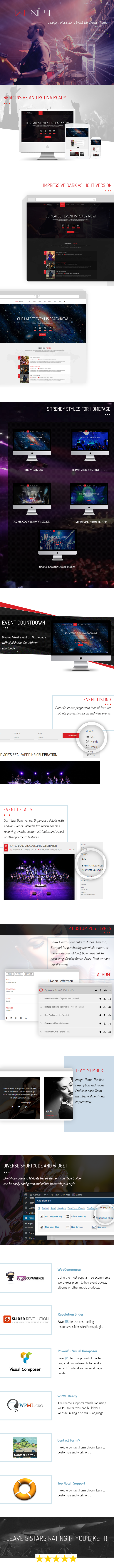 WeMusic - Musikband-Ereignis-WordPress-Thema
