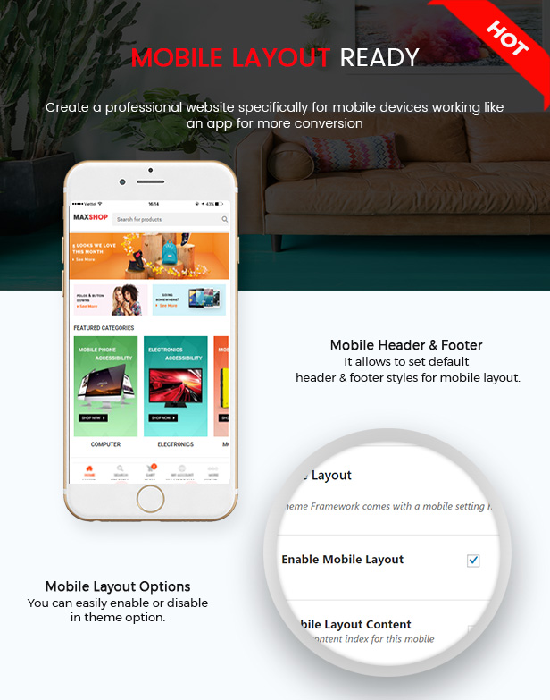 SW MaxShop - WooCommerce Layout