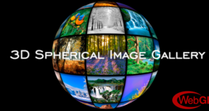 3D Sphärische Bildergalerie | WordPress Plugin