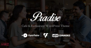 Pradise Cafe & Restaurant WordPress Layout