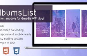 Albenliste v2.3 | Galerie Modul für Gmedia Plugin