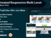 Animierter responsiver mehrstufiger WordPress Slider