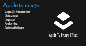 Apple TV Image Parallax Effekt Plugin