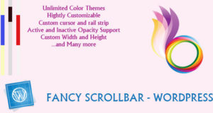 Ausgefallene Scrollbar – WordPress