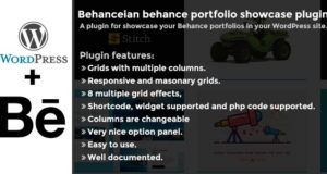 Behanceian behance portfolio showcase plugin