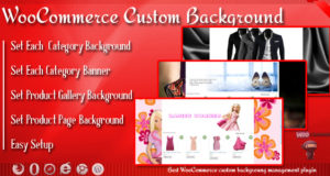 Benutzerdefinierter Hintergrund und Banner für WooCommerce