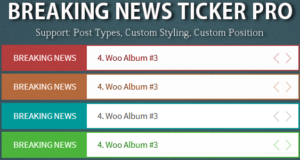 Breaking News Ticker Pro