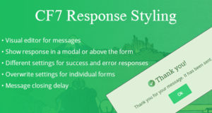 CF7 Antwort-Styling