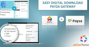 Einfacher digitaler Download Payza & EBS Zahlungsgateways