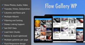 Flow-Galerie – Multimedia-Galerie WordPress-Plugin