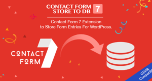 Formular 7 Store to DB – CF7-Erweiterung für die Speicherung von Formulareinträgen (vollständige Einhaltung der DSGVO)