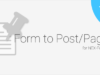 Formular zum Posten / Seite für NEX-Formulare