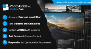 Foto Grid Pro – WordPress Interaktive Grid Gallery Builder