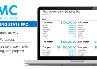Freshbooks Tägliche Statistik Pro