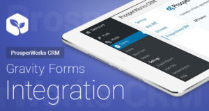 Gravitationsformen – ProsperWorks CRM – Integration