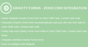 Gravitationsformen – ZOHO CRM Integration