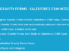 Gravitationsformulare - Salesforce CRM-Integration