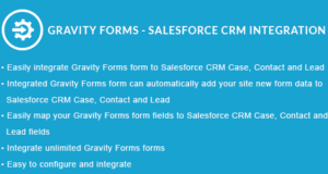 Gravitationsformulare – Salesforce CRM-Integration
