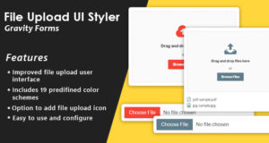 Gravity Forms Datei Upload UI Styler
