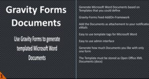 Gravity Forms (Word) Dokumente