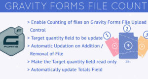 Gravity-Formulare zählen Dateien