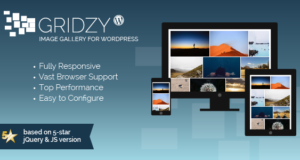 Gridzy Bildergalerie Raster für WordPress