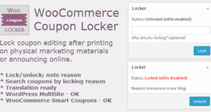 Gutscheinschrank – WooCommerce