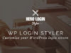 Hero Login Styler - WP Login Bildschirm Anpassung