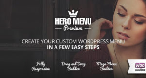 Hero Menu – Responsives WordPress Mega Menü Plugin
