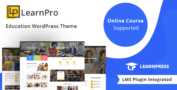 LearnPro - Bildung WordPress Layout