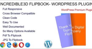 Incredible3D – WordPress Flipbook Plugin