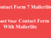 Kontakt Formular 7 Mailerlite Integration