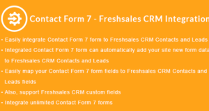 Kontaktformular 7 – Freshsales CRM Integration